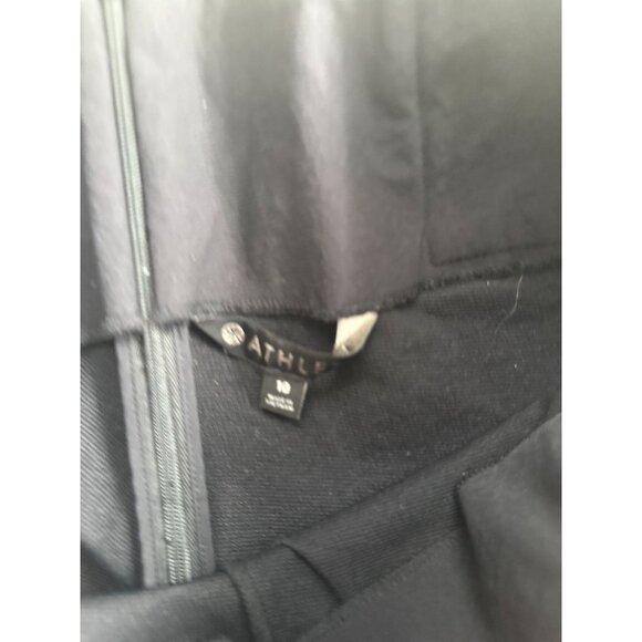 ATHLETA Black Ankle High Waist Tech Pants Size 10 - Picture 4 of 6